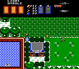 Zelda - The Legend of Link Screenshot 1